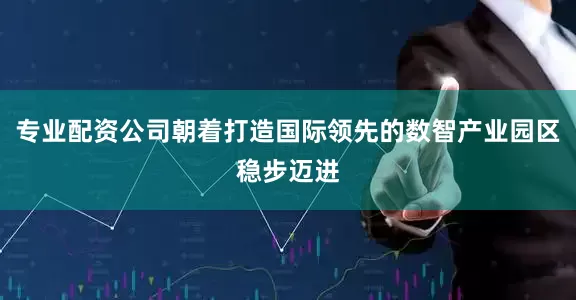专业配资公司朝着打造国际领先的数智产业园区稳步迈进